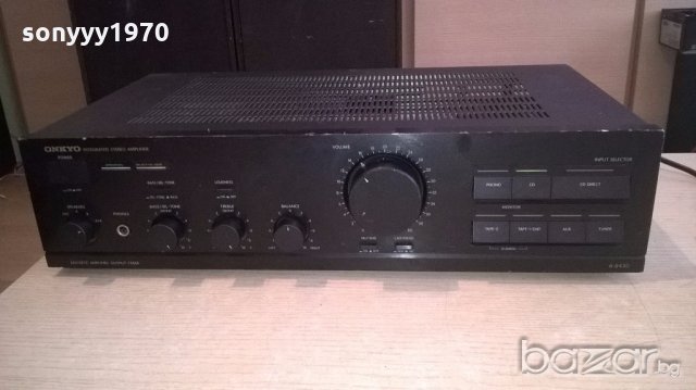 onkyo a-8430 amplifier-made in japan-внос от франция, снимка 10 - Ресийвъри, усилватели, смесителни пултове - 19919997