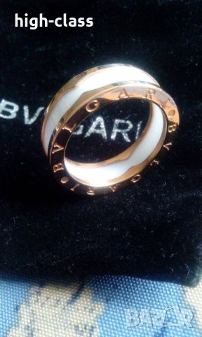 Спешно Пръстен Булгари Bvlgar ЛИКВИДАЦИЯ, снимка 7 - Пръстени - 6445266