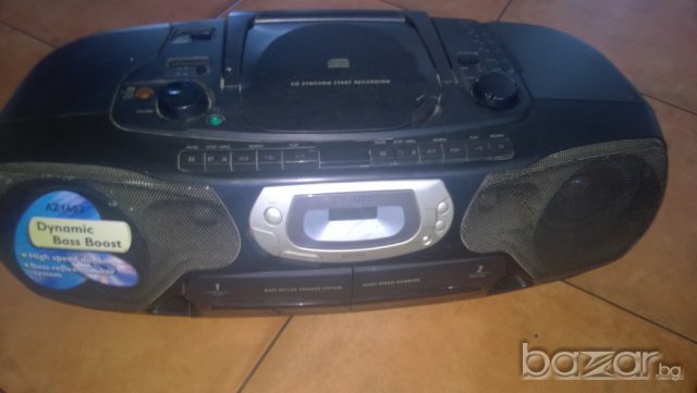 philips-az1602/00-stereo cassette cd-radio-внос швеицария, снимка 9 - Ресийвъри, усилватели, смесителни пултове - 7831083