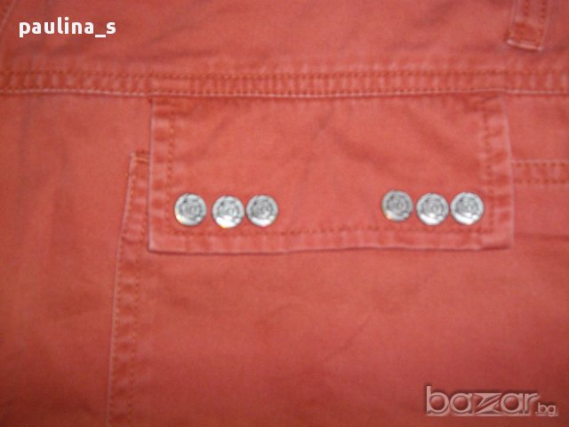 Дизайнерски дънки с висока талия ”Di Di” original brand / цвят Праскова / голям размер, снимка 10 - Дънки - 15339074