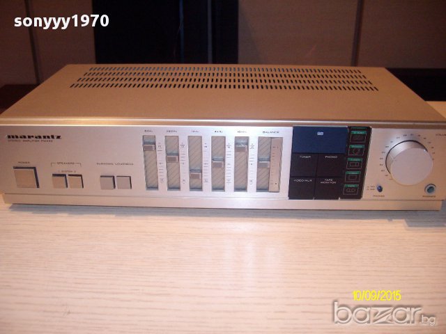 marantz pm-440-stereo amplifier made in japan-в златисто-внос швеицария, снимка 4 - Ресийвъри, усилватели, смесителни пултове - 11853759