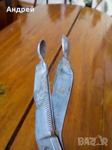 Стара ножица,ножици #5, снимка 5 - Антикварни и старинни предмети - 23829851