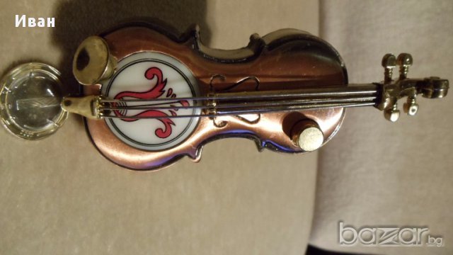 Виола цигулка запалка, снимка 9 - Антикварни и старинни предмети - 17424363