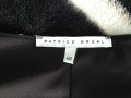 Френска бутикова рокля Patrice Breal M черна с бели точки клош феерична, снимка 4