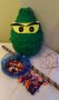 Голяма пинята + подарък маска и конфети ,готови за изпращане, снимка 11