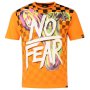 Тениска No Fear Orange Checker