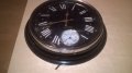 голям метален двоен часовник-41см-внос англия, снимка 3