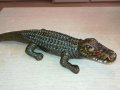 крокодил-керамика-порцелан-36х12х9см, снимка 2