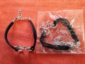 Кожена гривна с метален елемент - колело , снимка 4