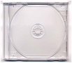 Нова единична CD BOX 10mm clear, Jewel Case for 1cd - прозрачна кутия, кристална 