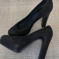 Красиви удобни черни обувки BILLI BI, снимка 3 - Дамски обувки на ток - 26188592