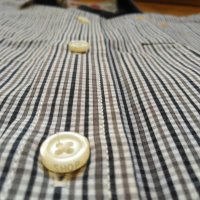 Нова цена SuperDry Japan риза мъжка ситно сиво каре, снимка 7 - Ризи - 24854715