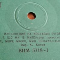 Грамоф.плочи"Балкантон"-3 Костадин Гугов,Нада Стоянова,Илия Аргиров,Соня Кънчева, снимка 3 - Грамофонни плочи - 24915696