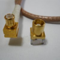 СВЧ кабел с букси за платков монтаж, снимка 5 - Друга електроника - 23054884