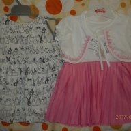Две роклички 6-9м, снимка 1 - Бебешки рокли - 17764880