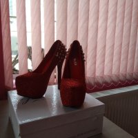 Елегантни дамски обувки, снимка 3 - Дамски обувки на ток - 21339784