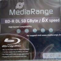 Двуслоев диск BD-R DL 50 GByte, снимка 1 - Друга електроника - 21972692