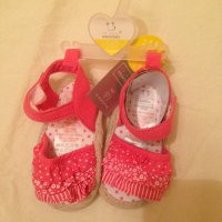 нови буйки момиче  9-12 месеца, снимка 2 - Бебешки обувки - 18854183