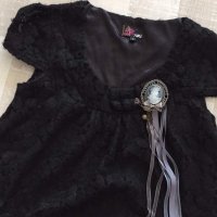 Къса черна рокля,р-р S, снимка 2 - Рокли - 23863052