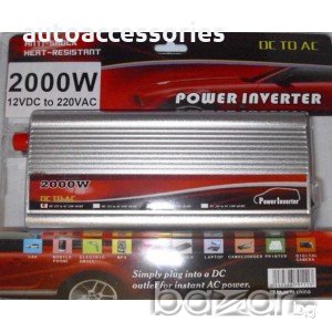 ИНВЕРТОР DC/AC  12V,24V-220V 50HZ 2000W, снимка 1