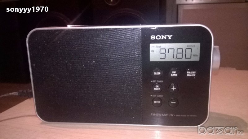 sony icf-m280sl receiver/radio-внос швеицария, снимка 1