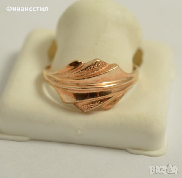 *златен пръстен 43566-5, снимка 1