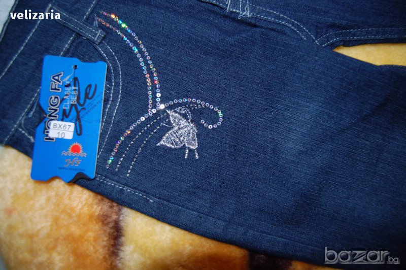 Летни дънки за момиче, снимка 1