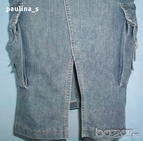 Дънкова пола МNG by Mango / малък размер , снимка 3 - Поли - 14326319