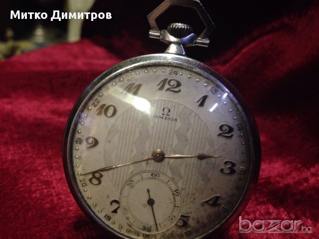 OMEGA мъжки джобен часовник в стил Сецесион , снимка 3 - Други - 11232489