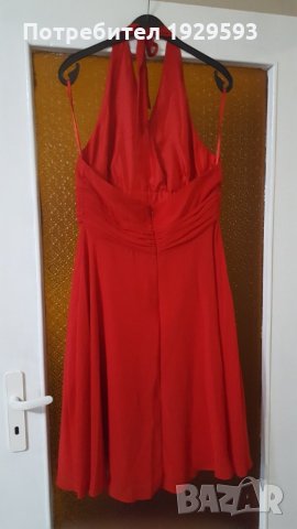Червена рокля марка Jake's, снимка 2 - Рокли - 24633141