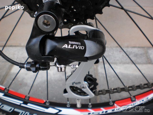 Продавам колела внос от Германия спортен велосипед ALTERO хидравлика диск модел 2014г, снимка 11 - Части за велосипеди - 10059884