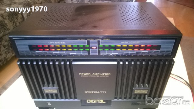 power amplifier system 777-for turm vtcf-102-внос швеицария, снимка 7 - Ресийвъри, усилватели, смесителни пултове - 9009969