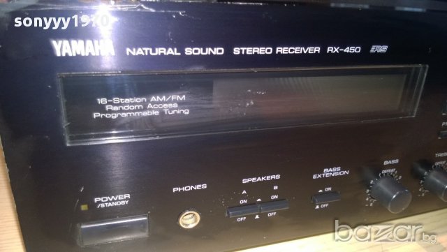 yamaha rx-450 receiver/japan-внос швеицария, снимка 7 - Ресийвъри, усилватели, смесителни пултове - 10712322