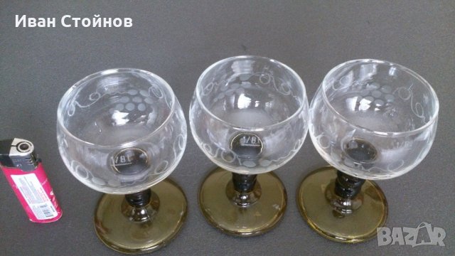 Кристални чаши , снимка 1 - Други стоки за дома - 21569153