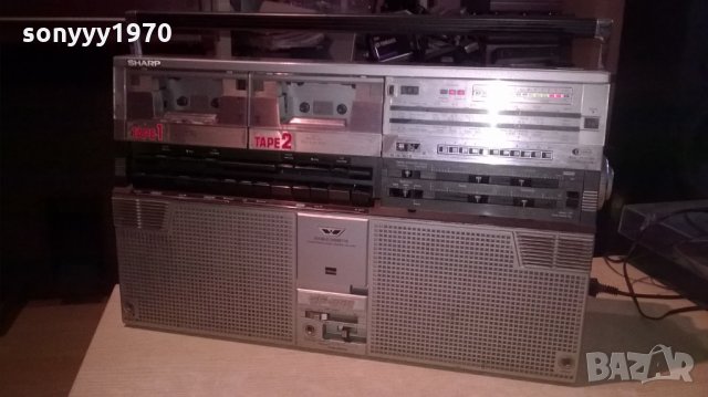 sharp gf-555x made in japan-ретро колекция-внос швеицария, снимка 8 - Ресийвъри, усилватели, смесителни пултове - 24065768