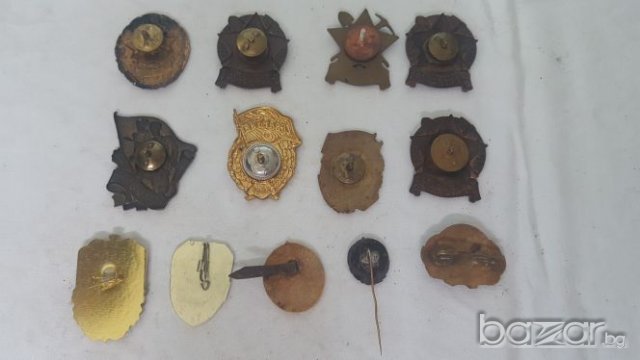 Лот нагръдни соц знаци, снимка 2 - Антикварни и старинни предмети - 21242310