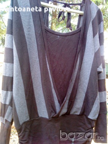 кафява блуза , снимка 2 - Блузи с дълъг ръкав и пуловери - 12180914