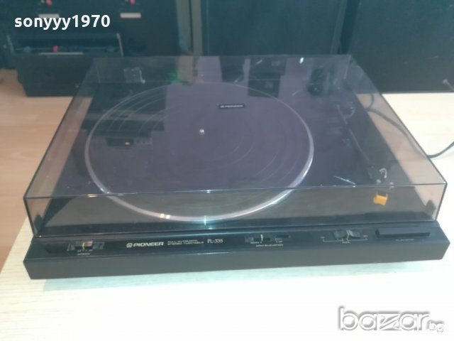 pioneer pl-335-made in japan-грамофон-внос швеицария, снимка 9 - Грамофони - 21154053