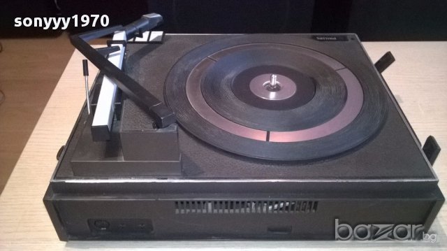 Philips stereo 347-ретро грамофон с усилвател-внос швеицария, снимка 13 - Грамофони - 14743023