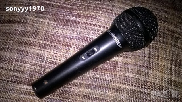 behringer microphone-здрав жичен профи-внос швеицария, снимка 3 - Микрофони - 21864608