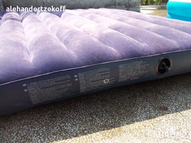Винилов надуваем басейн басейн с твърд борд надуваем матрак дюшек и легло , снимка 8 - Други стоки за дома - 22645200