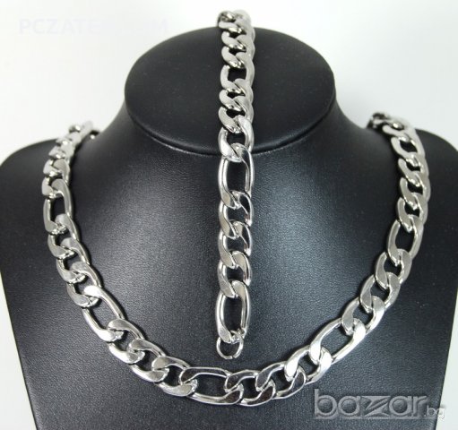 Комплект ланец и гривна Картие 90, снимка 1