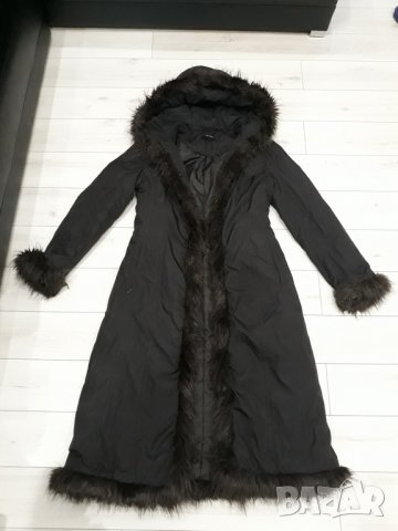 Дамско дълго палто марка Zara Basic, снимка 1 - Палта, манта - 24023730