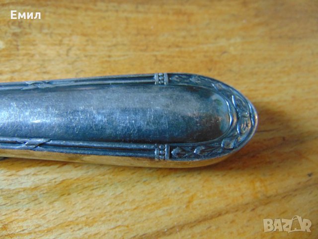 Лот посребрени ножове за хранене Burberg & Co Mettmann, снимка 2 - Колекции - 24559347