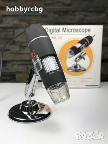 USB Електронен Микроскоп с 500х, 1000х или 1600х увеличение, снимка 3 - Друга електроника - 23974412