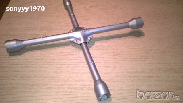 Ключ за гуми-17/19/21/23-кръстачка нова-УСИЛЕНА, снимка 3 - Аксесоари и консумативи - 15113108