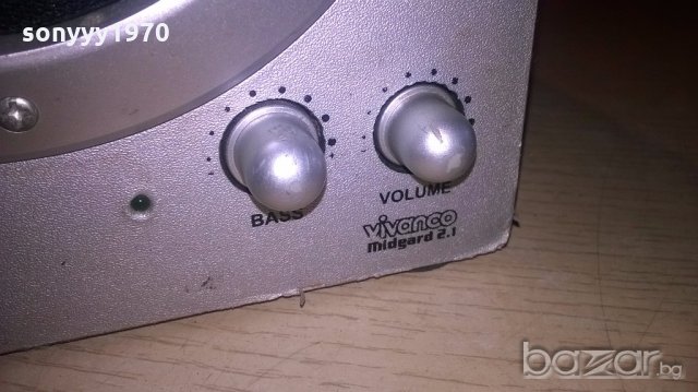 vivanco-активен буфер-18х18х16см-внос швеицария, снимка 6 - Тонколони - 18324543