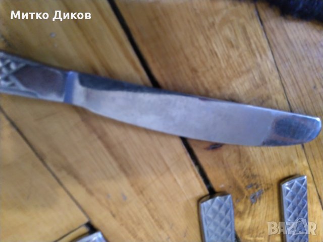 Лъжици и ножове руски по 6 броя, снимка 11 - Прибори за хранене, готвене и сервиране - 25376894
