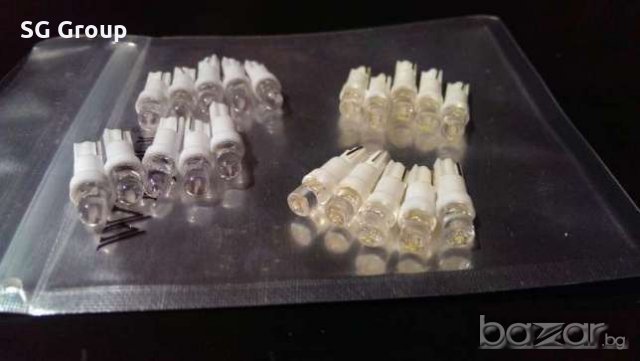 ЛЕД крушки за габарит,фар цолъл Т5,T10,LED blub T5, снимка 8 - Аксесоари и консумативи - 19026032