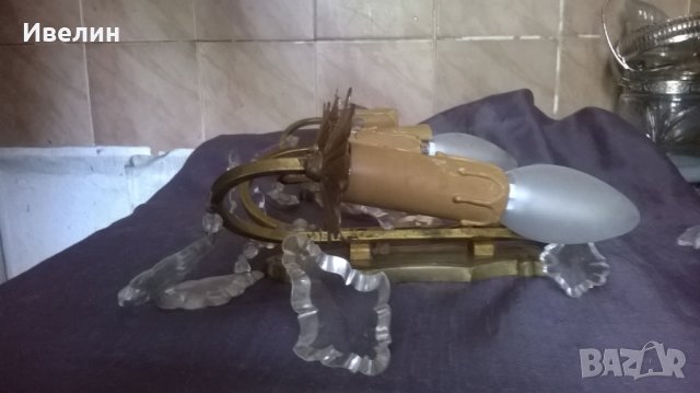 два барокови аплика за стена, снимка 3 - Лампи за стена - 25123948